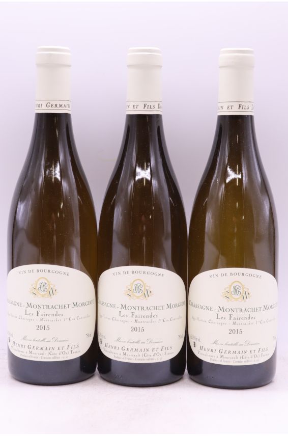 Henri Germain Chassagne Montrachet 1er cru Morgeot Les Fairendes 2015
