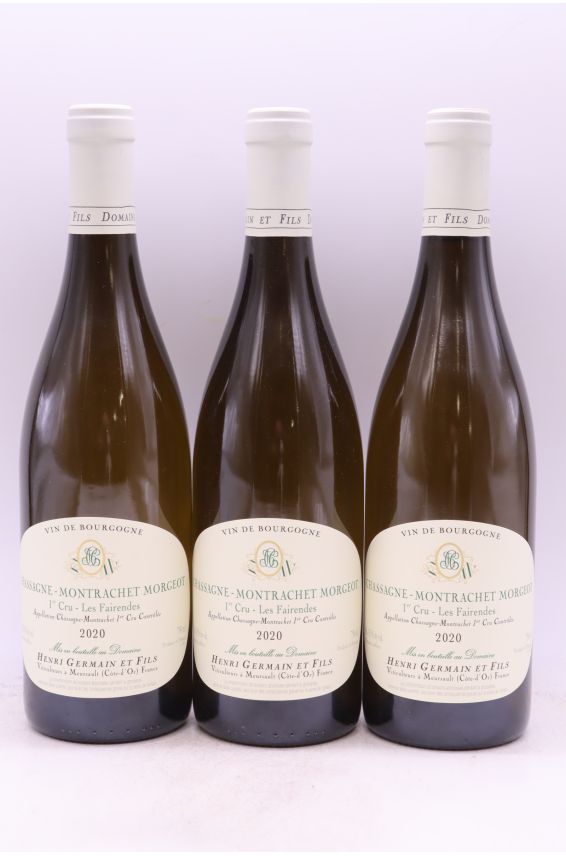 Henri Germain Chassagne Montrachet 1er cru Morgeot Les Fairendes 2020