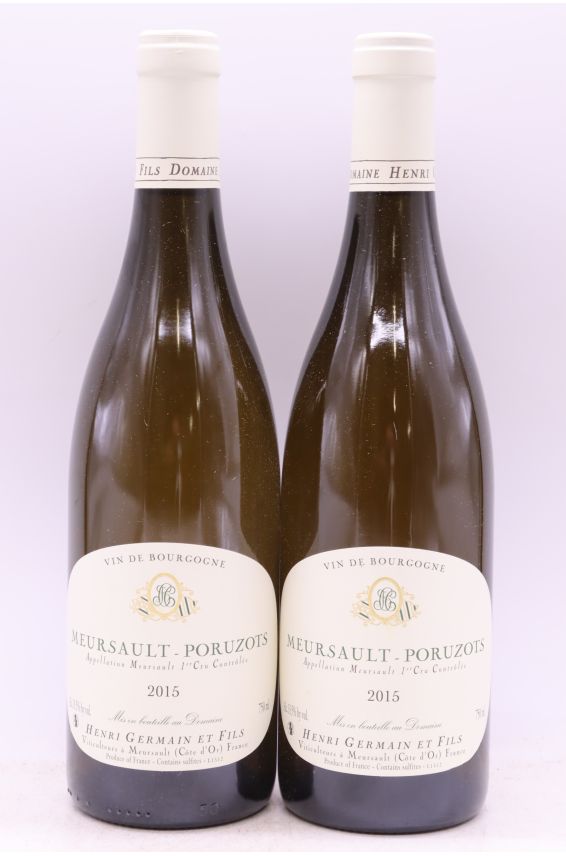 Henri Germain Meursault 1er cru Poruzots 2015
