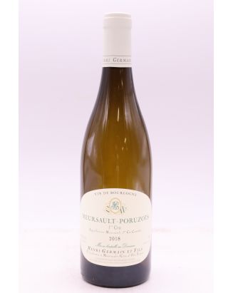 Henri Germain Meursault 1er cru Poruzots 2018