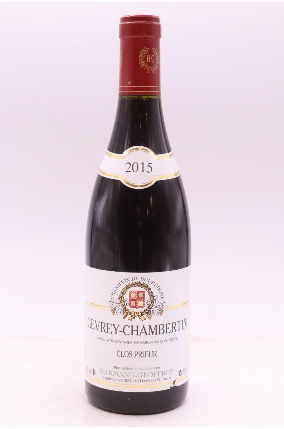 Harmand Geoffroy Gevrey Chambertin Clos Prieur 2015