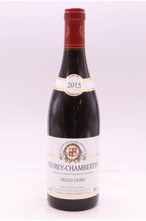 Harmand Geoffroy Gevrey Chambertin Vieilles Vignes 2015