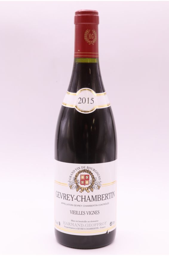 Harmand Geoffroy Gevrey Chambertin Vieilles Vignes 2015