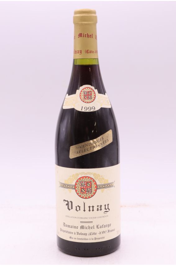 Michel Lafarge Volnay Vendanges Sélectionnées 1999