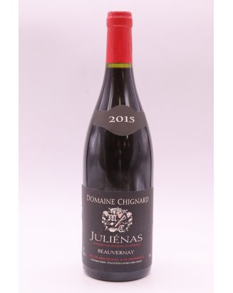 Chignard Juliénas Beauvernay 2015