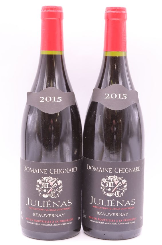 Chignard Juliénas Beauvernay 2015