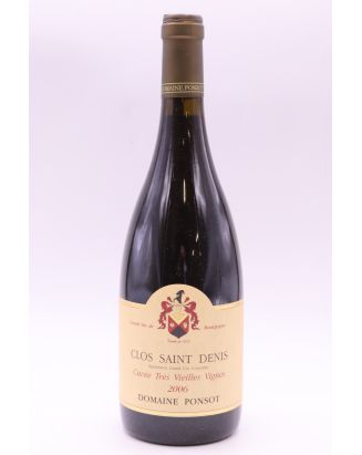 Ponsot Clos Saint Denis Très Vieilles Vignes 2006