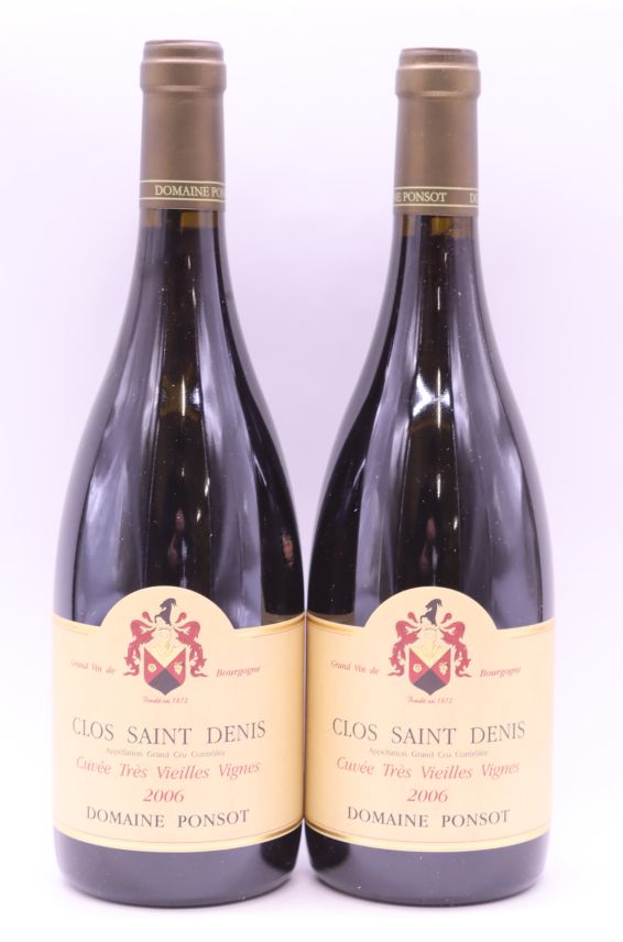 Ponsot Clos Saint Denis Très Vieilles Vignes 2006