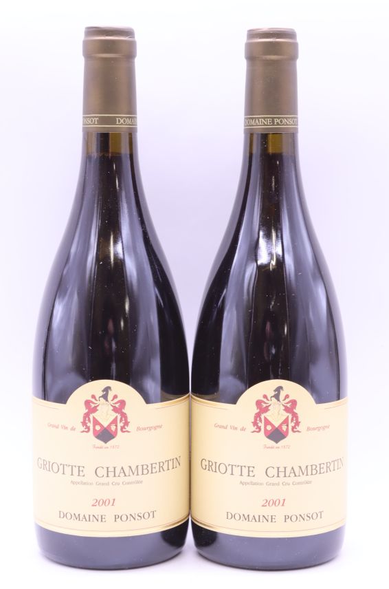 Ponsot Griottes Chambertin 2001