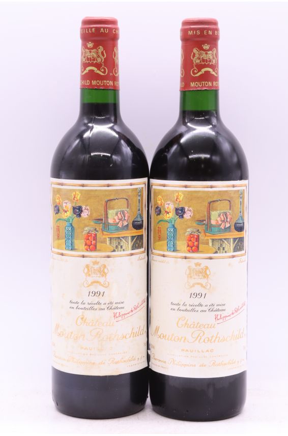 Mouton Rothschild 1991 - PROMO -5% !