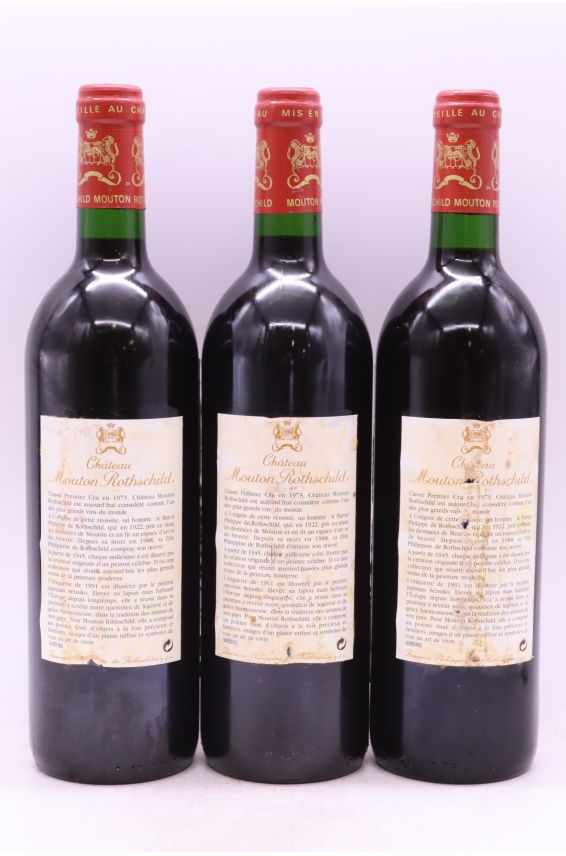 Mouton Rothschild 1991 - PROMO -5% !