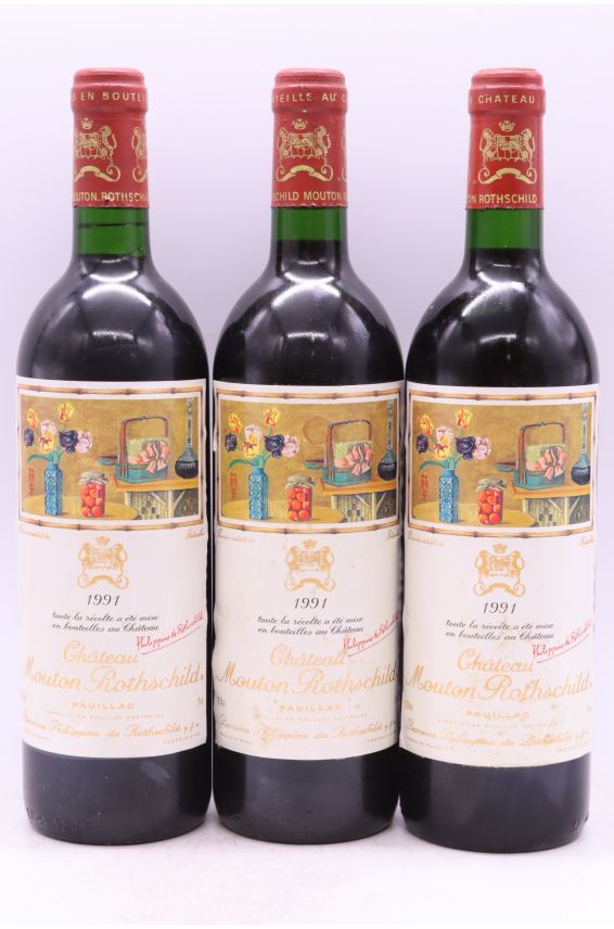Mouton Rothschild 1991 - PROMO -5% !