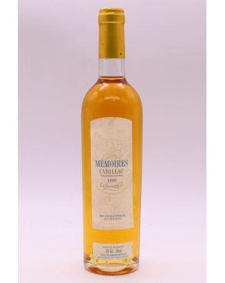 Mémoires 1999 blanc 50cl