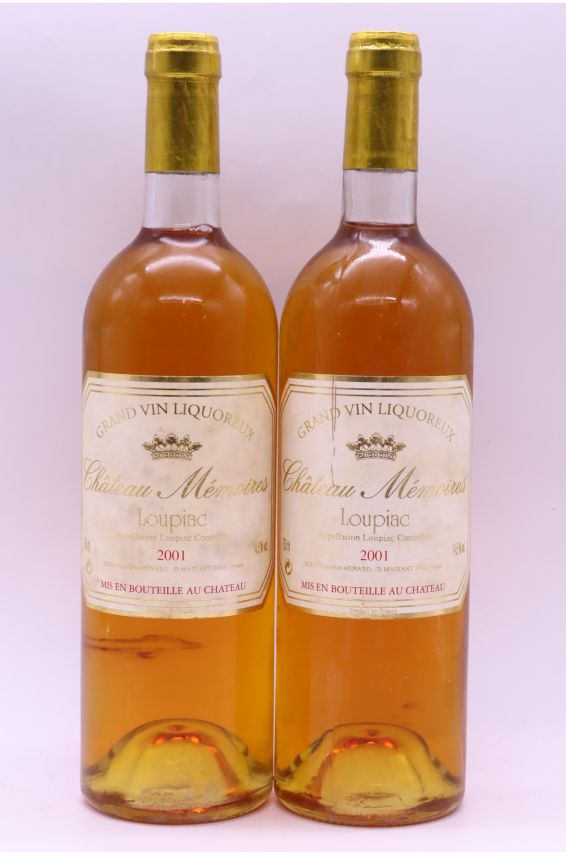 Mémoires 2001 blanco