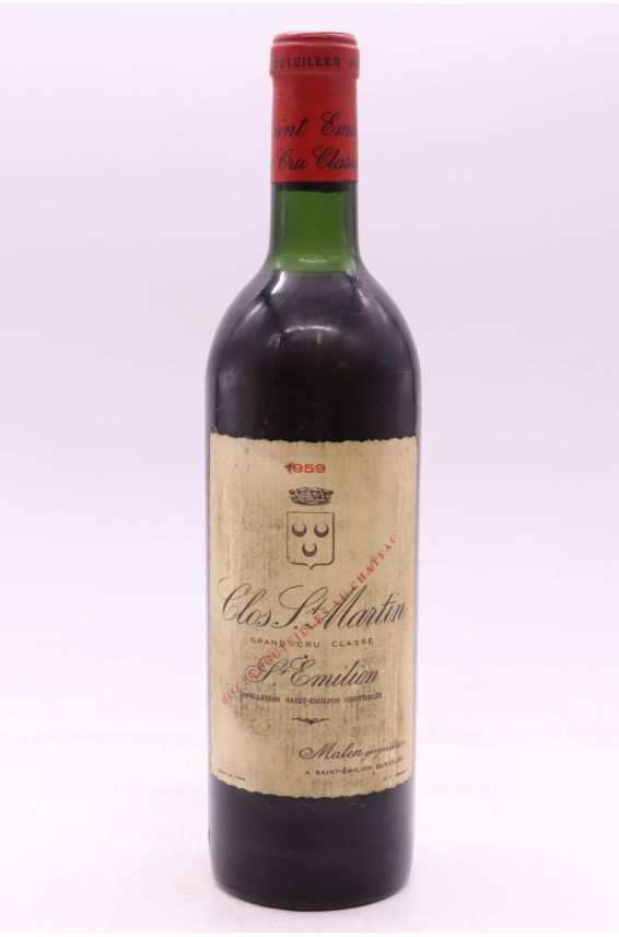 Clos Saint Martin 1959