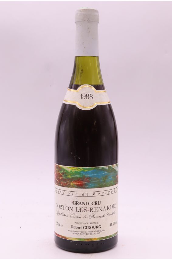 Robert Gibourg Corton Les Renardes 1988 - PROMO -10% !