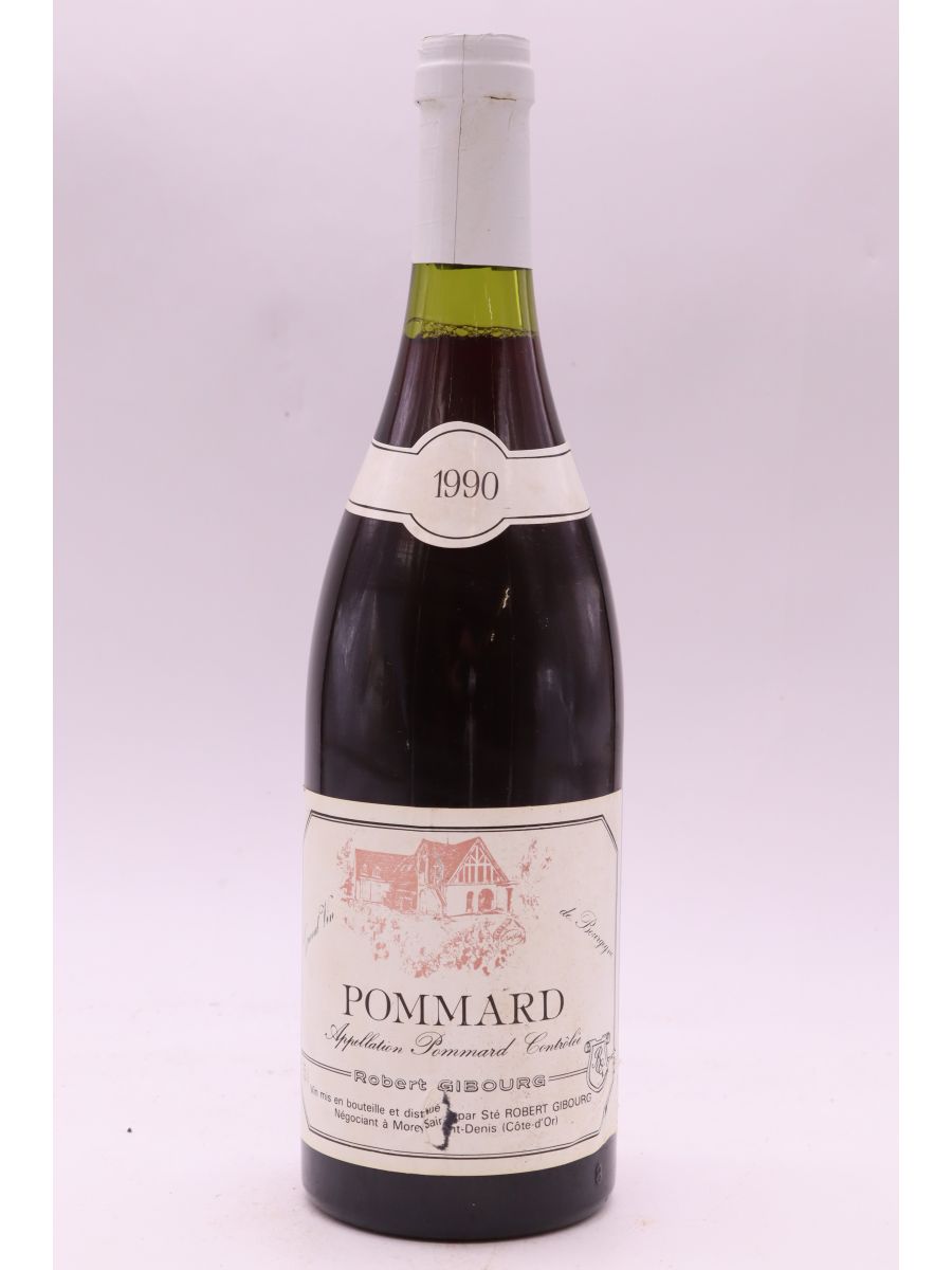 image du vin Robert Gibourg Pommard 1990