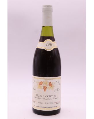 Robert Gibourg Aloxe Corton 1989 - PROMO -5% !