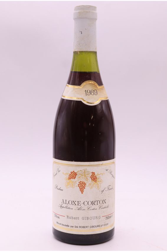 Robert Gibourg Aloxe Corton 1989 - PROMO -5% !
