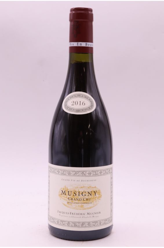 Jacques Frédéric Mugnier Musigny 2016