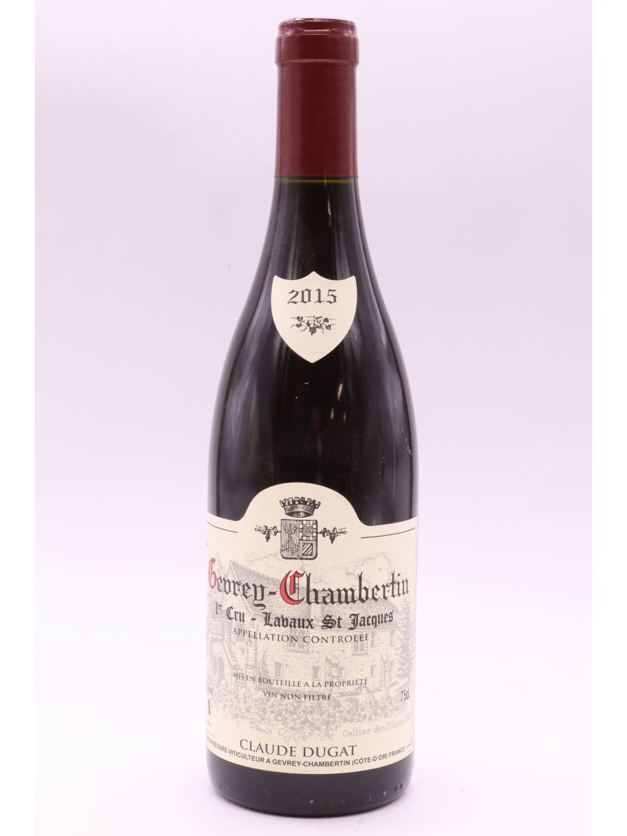 Claude Dugat Gevrey Chambertin 1er cru Lavaux Saint Jacques 2015