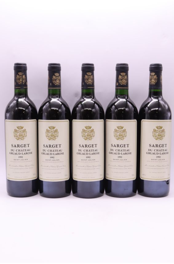 Sarget de Gruaud Larose 1992