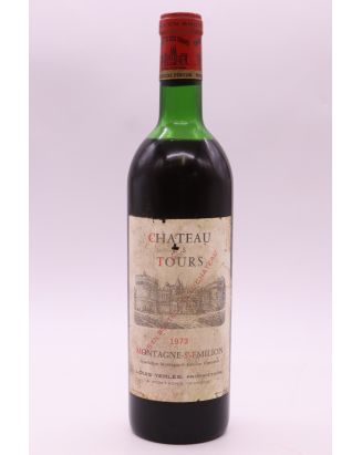 Château des Tours Montagne Saint Emilion 1973 -20% DISCOUNT !