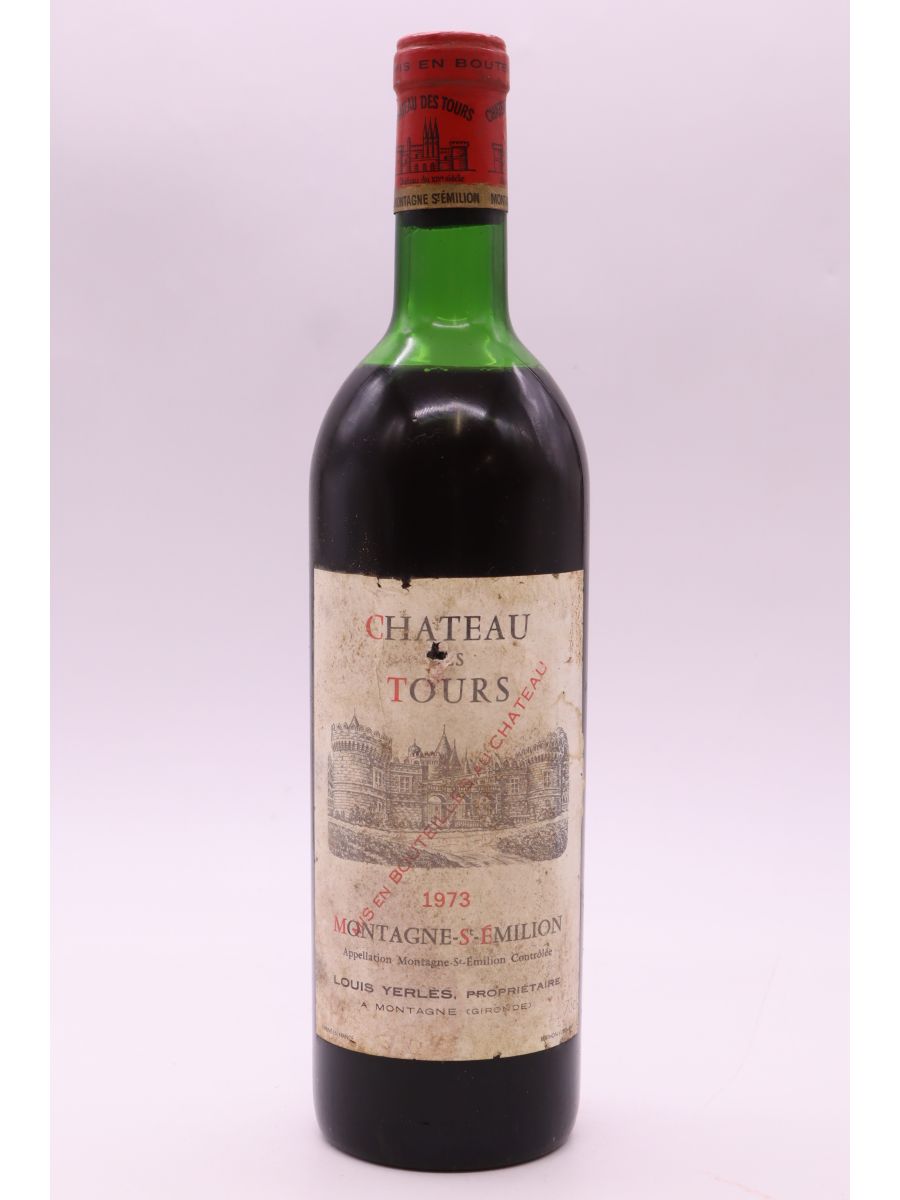 photo du vin Château des Tours Montagne Saint Emilion 1973 Promo