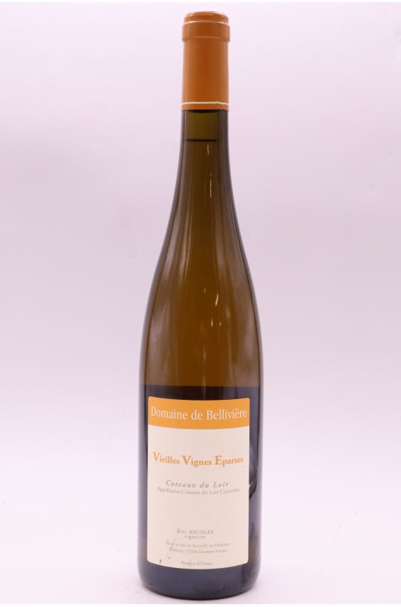 Bellivière Côteaux du Loir Vieilles Vignes Eparses 2017 blanc