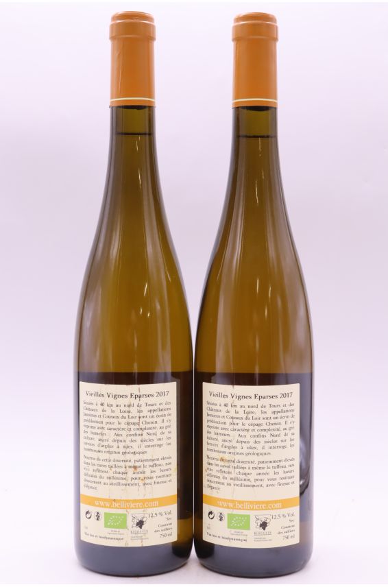 Bellivière Côteaux du Loir Vieilles Vignes Eparses 2017 blanc