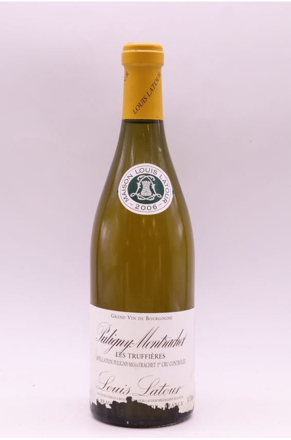 Louis Latour Puligny Montrachet 1er cru Les Truffières 2006 - PTOMO -5% !