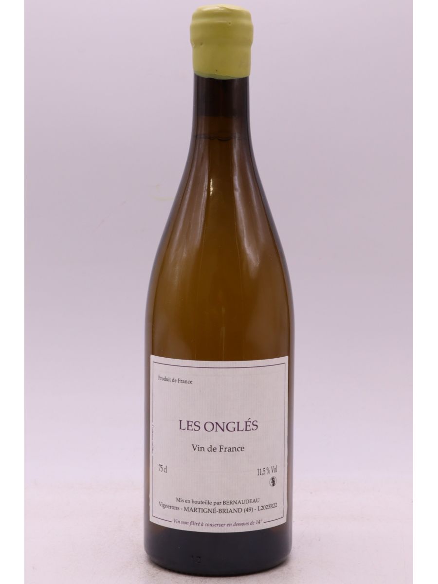 image du vin Stéphane Bernaudeau les Onglés 2023