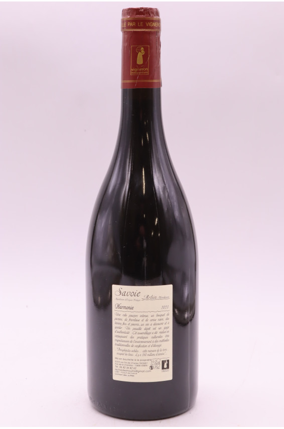 Les Fils de Charles Trosset Savoie Arbin Mondeuse Harmonie 2023