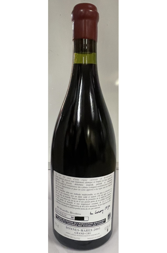 Domaine d'Auvenay Bonnes Mares 2005