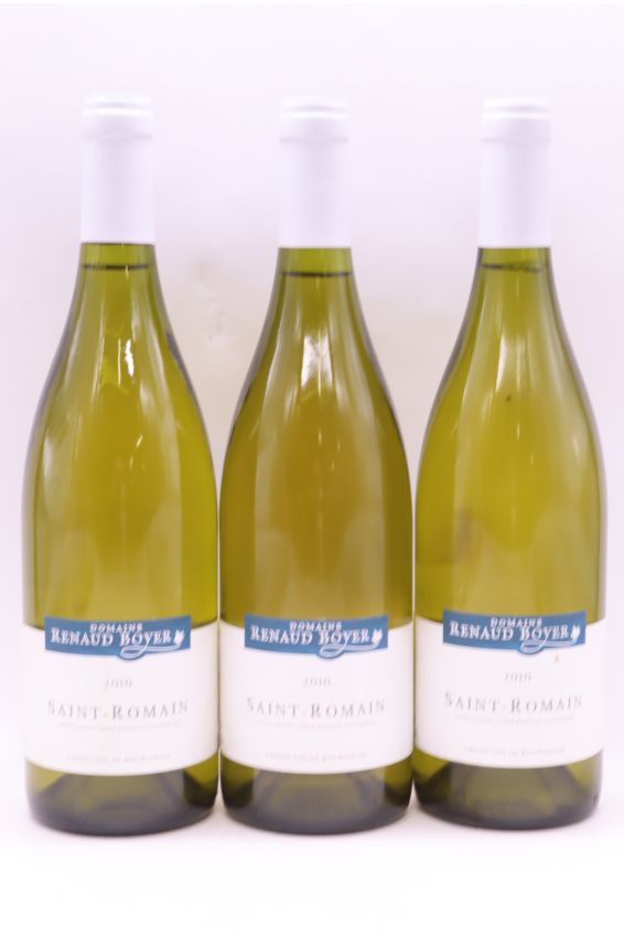 Renaud Boyer Saint Romain 2010 blanc