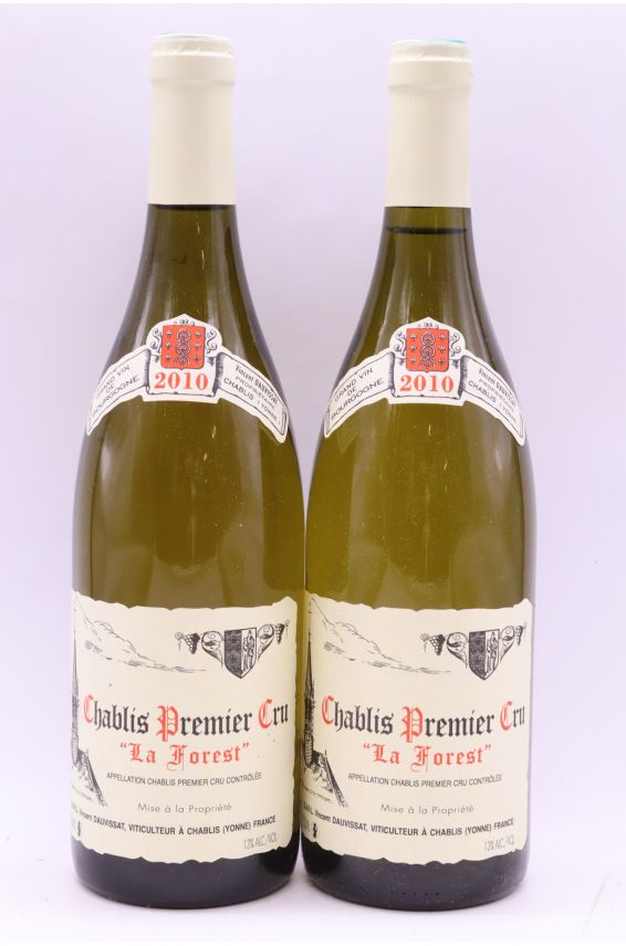 Vincent Dauvissat Chablis 1er cru Forest 2010