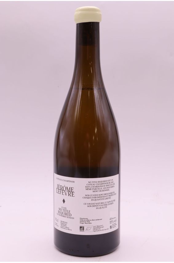 Jérôme Lefèvre Côteaux Champenois No Title Required