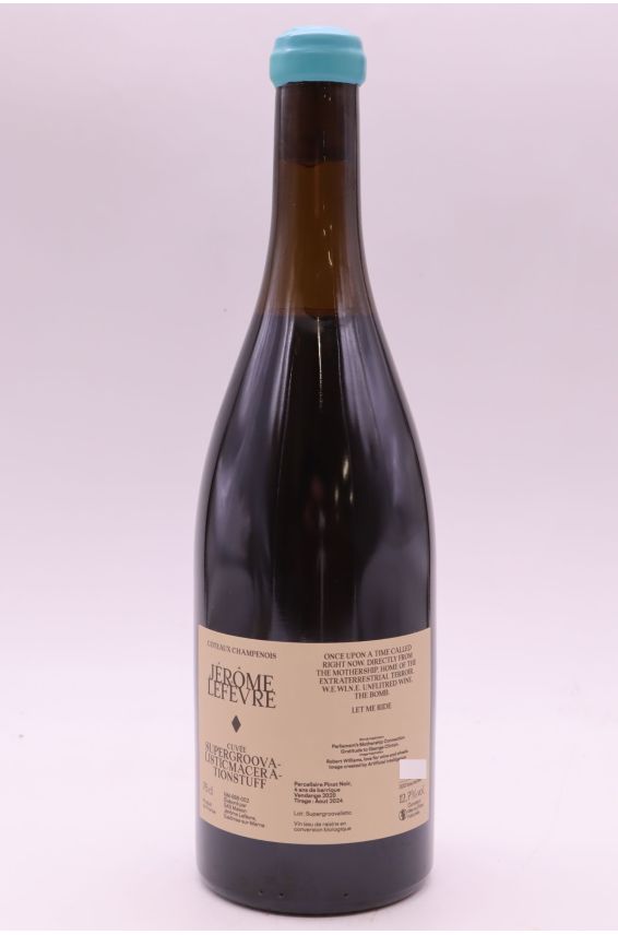 Jérôme Lefèvre Côteaux Champenois Supergroovalistic Maceration Stuff