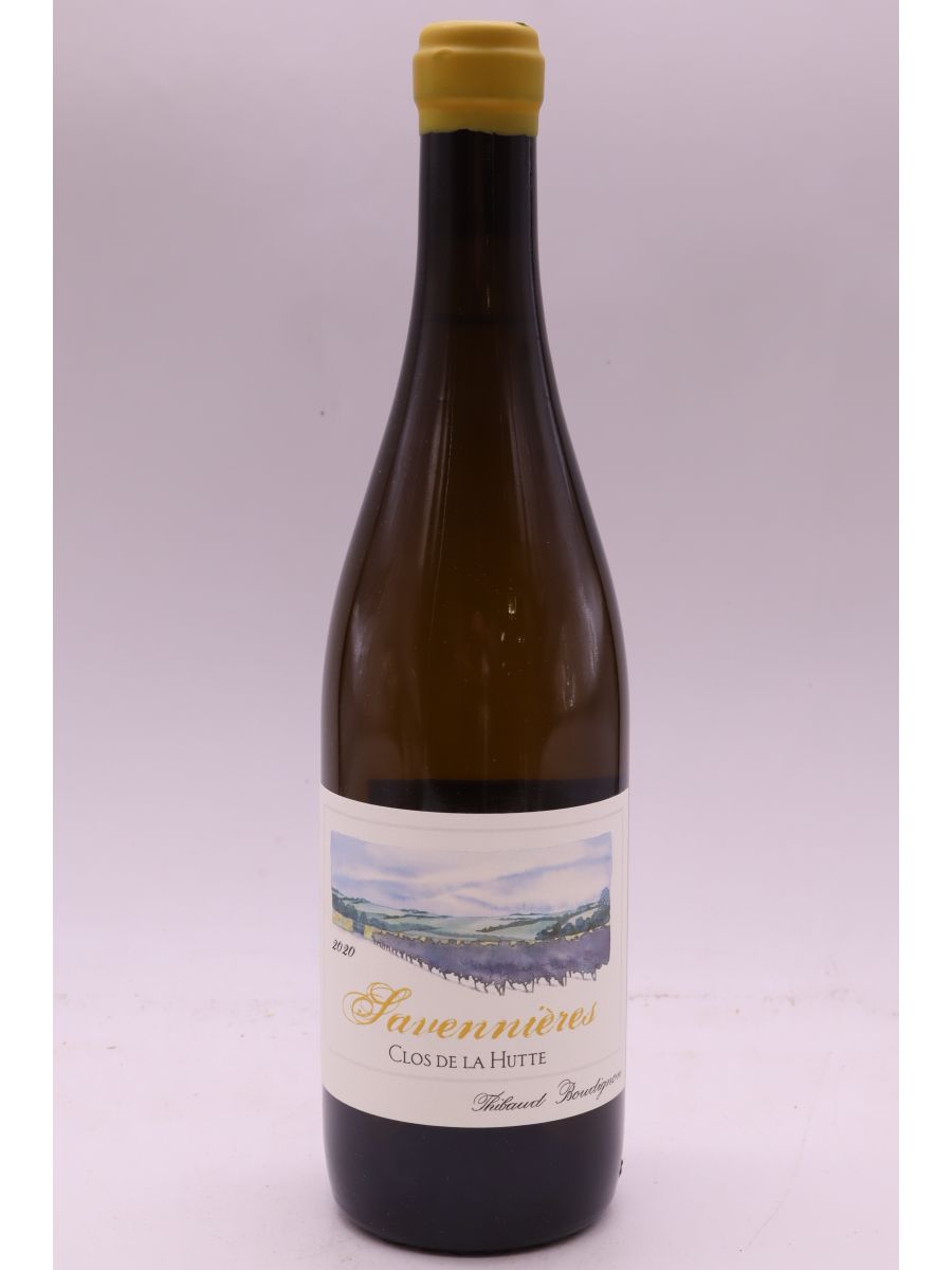 image du vin Thibaud Boudignon Savennières Clos de la Hutte 2020