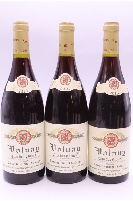 Michel Lafarge Volnay 1er cru Clos des Chênes 2010