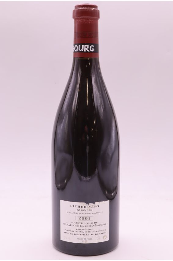 Romanée Conti Richebourg 2001 - PROMO -5% !