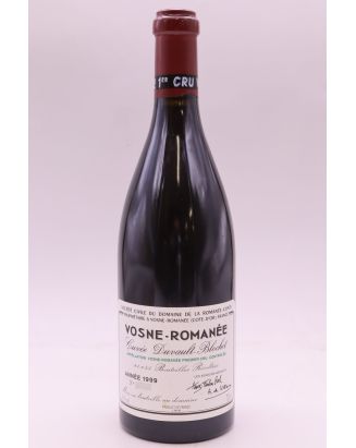 Romanée Conti Vosne Romanée 1er cru Duvault Blochet 1999