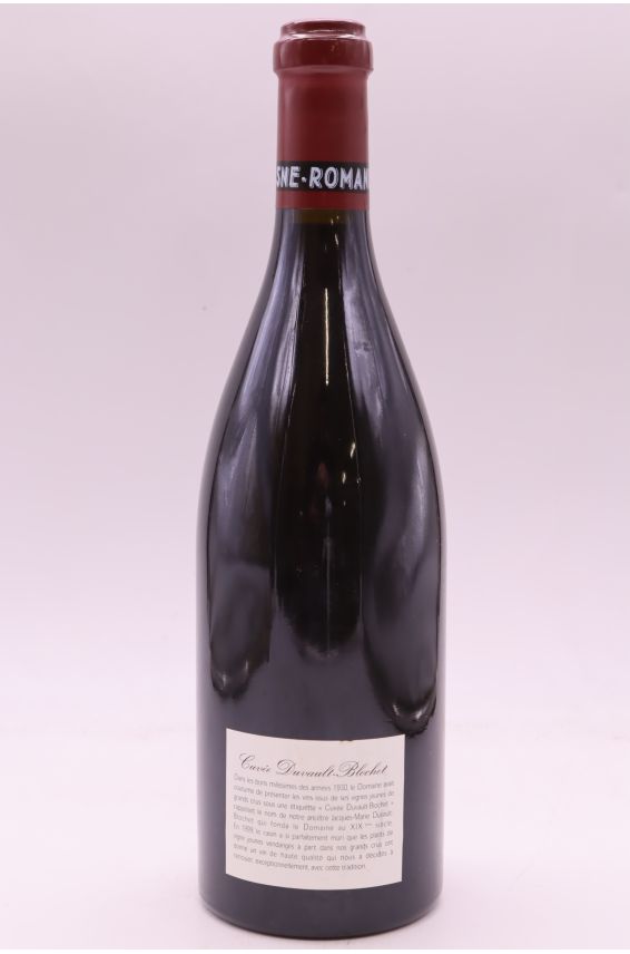 Romanée Conti Vosne Romanée 1er cru Duvault Blochet 1999
