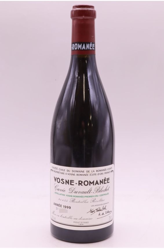 Romanée Conti Vosne Romanée 1er cru Duvault Blochet 1999