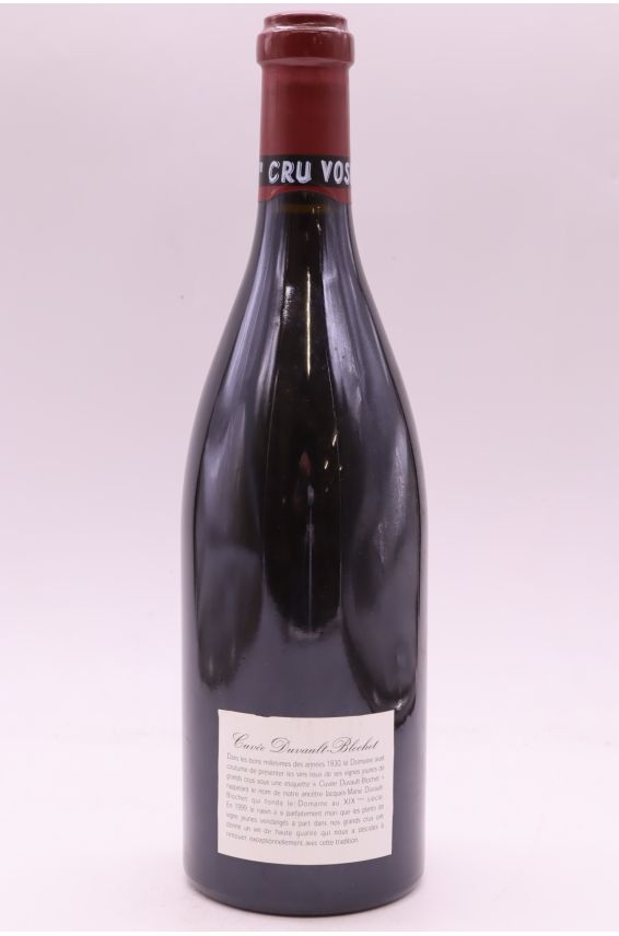 Romanée Conti Vosne Romanée 1er cru Duvault Blochet 1999