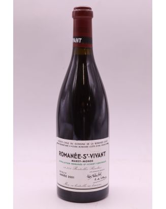 Romanée Conti Romanée Saint Vivant 2001