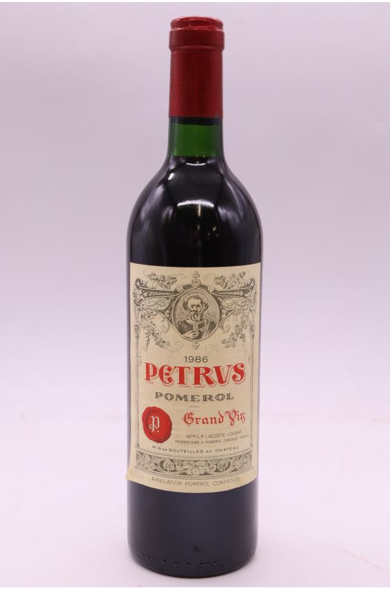 Pétrus 1986