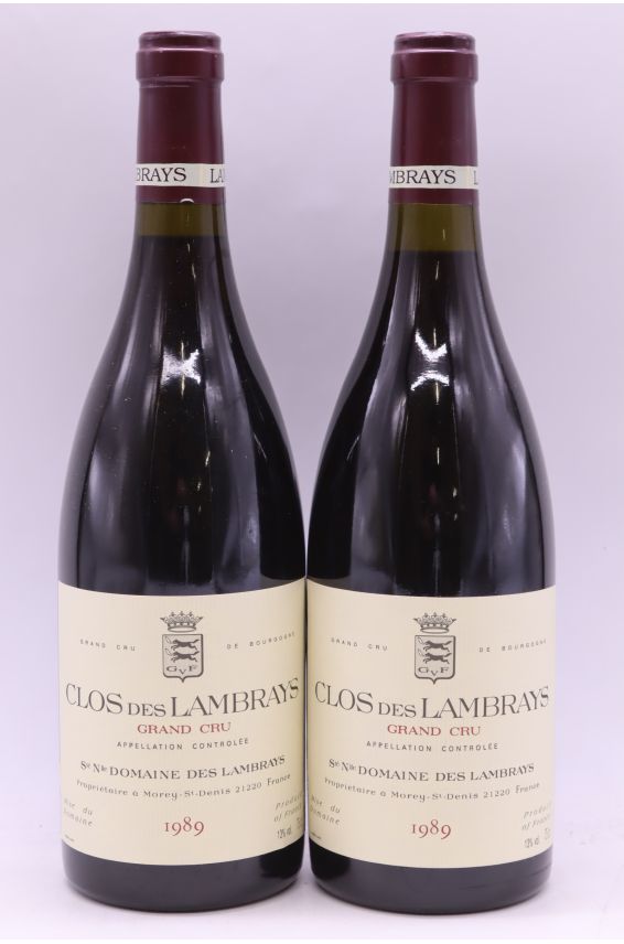 Clos des Lambrays 1989