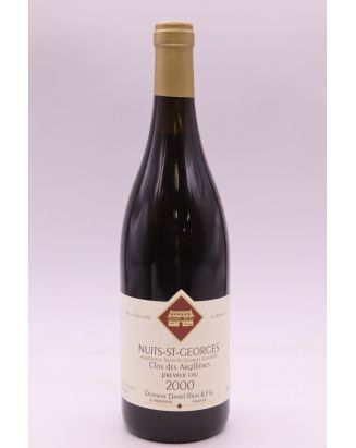 Daniel Rion Nuits Saint Georges 1er cru Clos des Argillières 2000