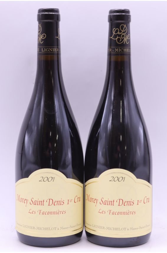 Lignier Michelot Morey Saint Denis 1er cru Les Faconnières 2001